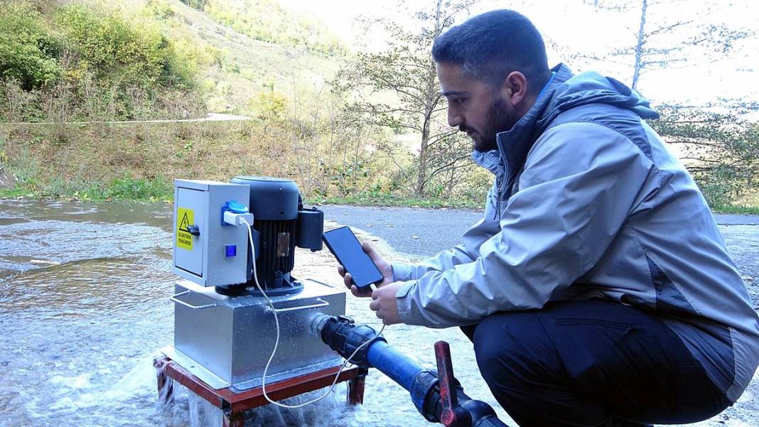 Giresunlu zeka: Akan suyu bile paraya dönüştürüyor! 8
